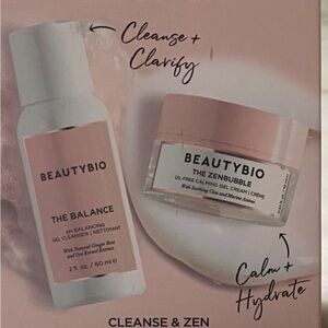 BeautyBio The Balance & ZenBubble Gel Cream Travel Set